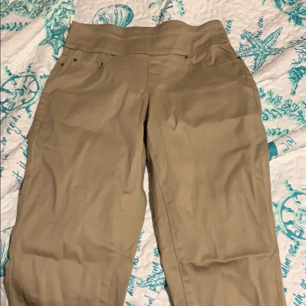 Tan joggers loose fit pant